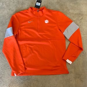 Nike Clemson Therma Half Zip Top Men’s Medium